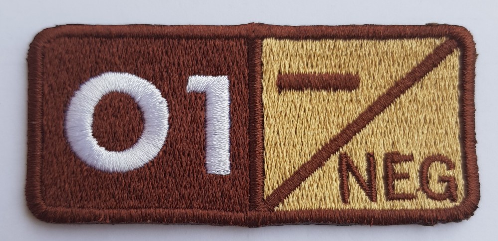 ECUSON GRUPA SANGUINA O1 NEGATIV